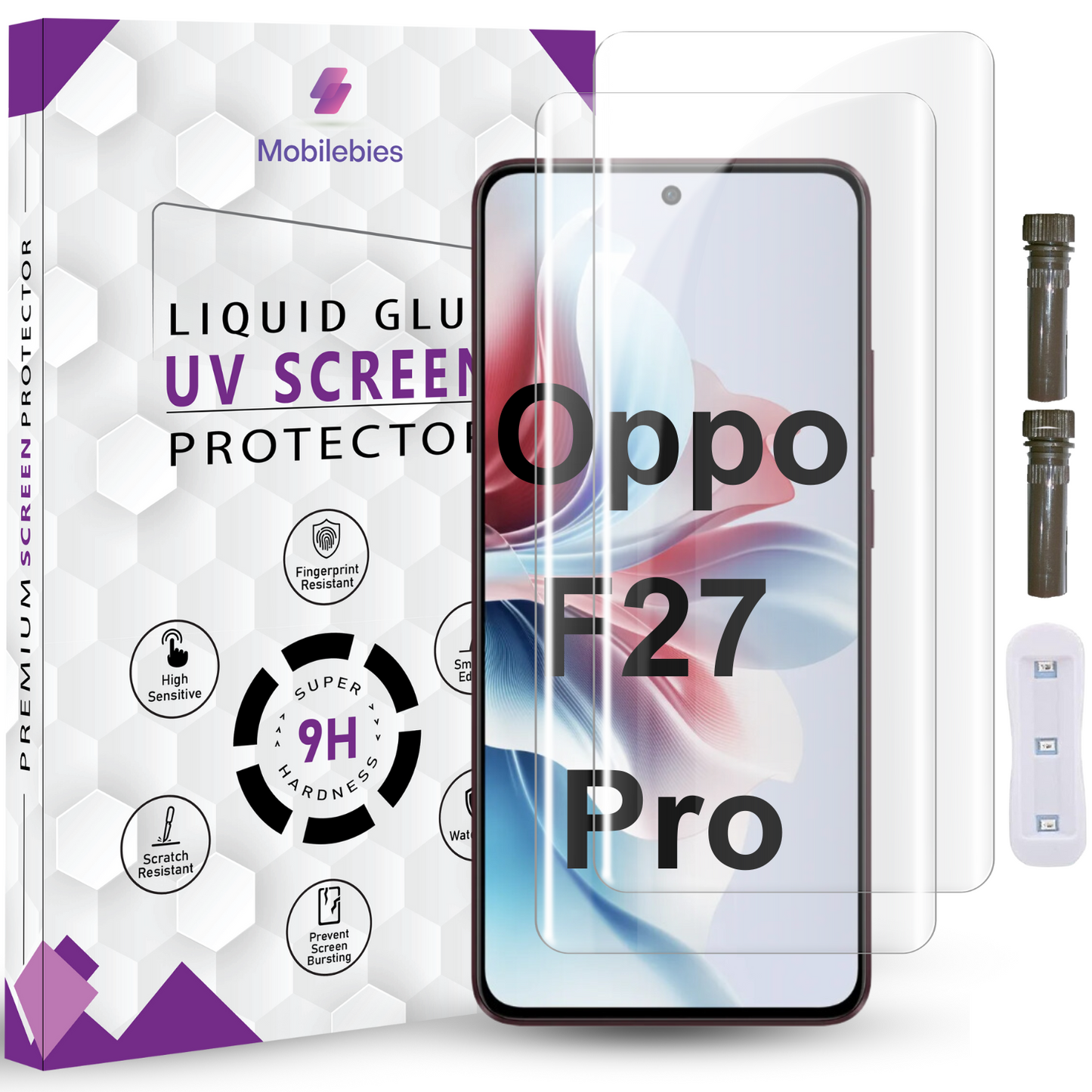 Oppo F27 Pro Advanced HD+ UV Glass Screen Protector
