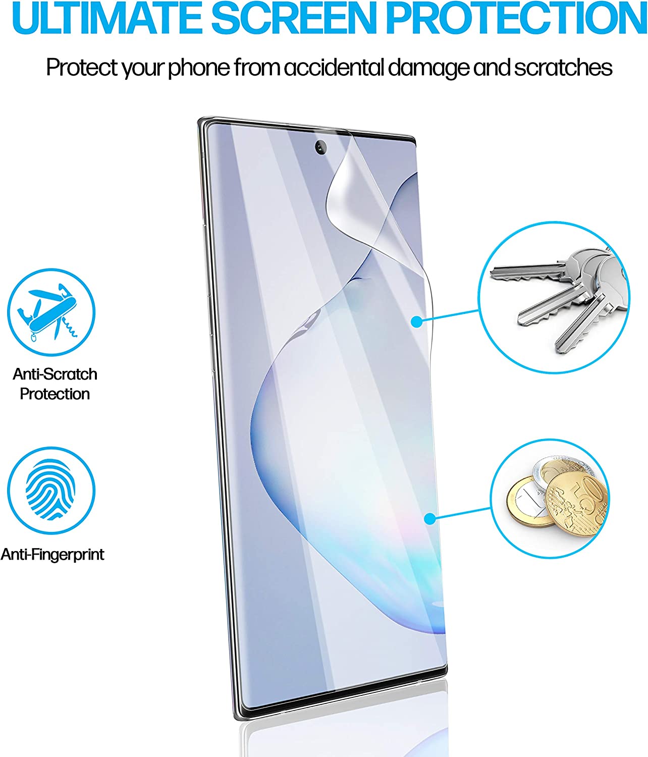 Samsung S10 Plus Membrane Screen Protector Mobilebies