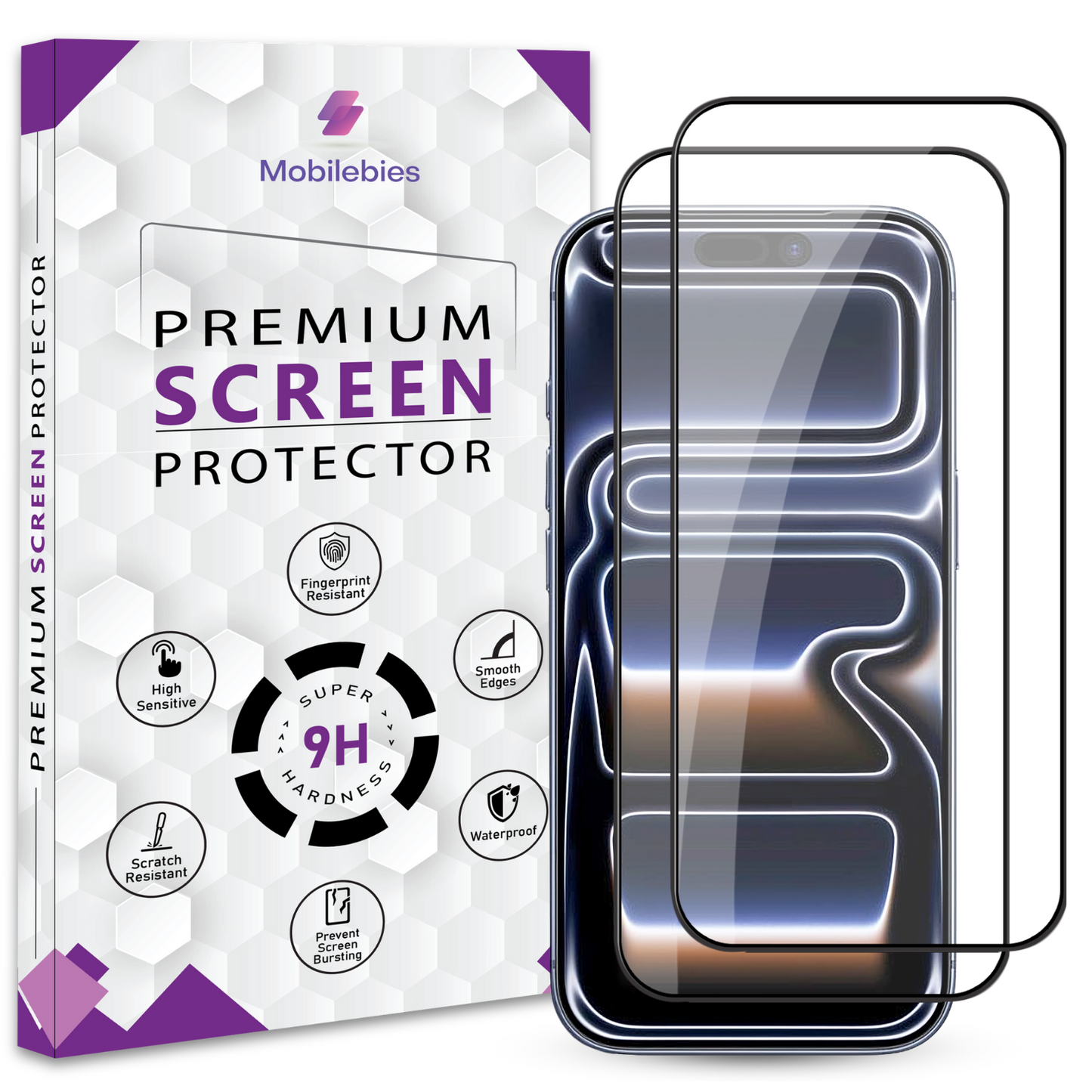 Tempered Glass for iPhone 17 Pro Premium Screen Protector Guard