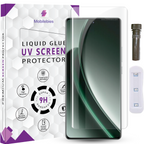 Tempered Glass For IQOO 9 Pro Advanced HD+ UV Glass Screen Protector Guard