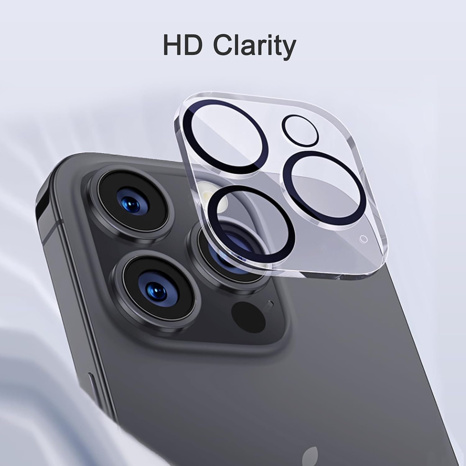 2 Pack Tempered Glass & a Camera protector for iphone 16 Pro Premium Screen Protector Guard & Camera Lenns Protecor