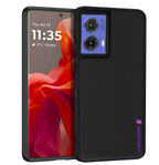 Mobilebies Backcover For Moto G85 Super Frosted Shield Case With Salient Dots Case