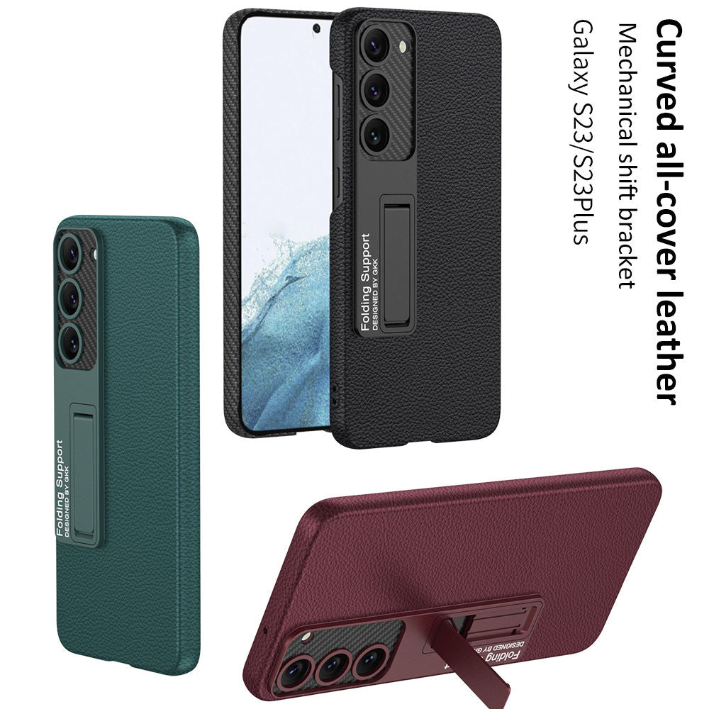 Samsung S24 Gkk Ultra Thin Leather Bracket Stand Mobile Phone Case Main image