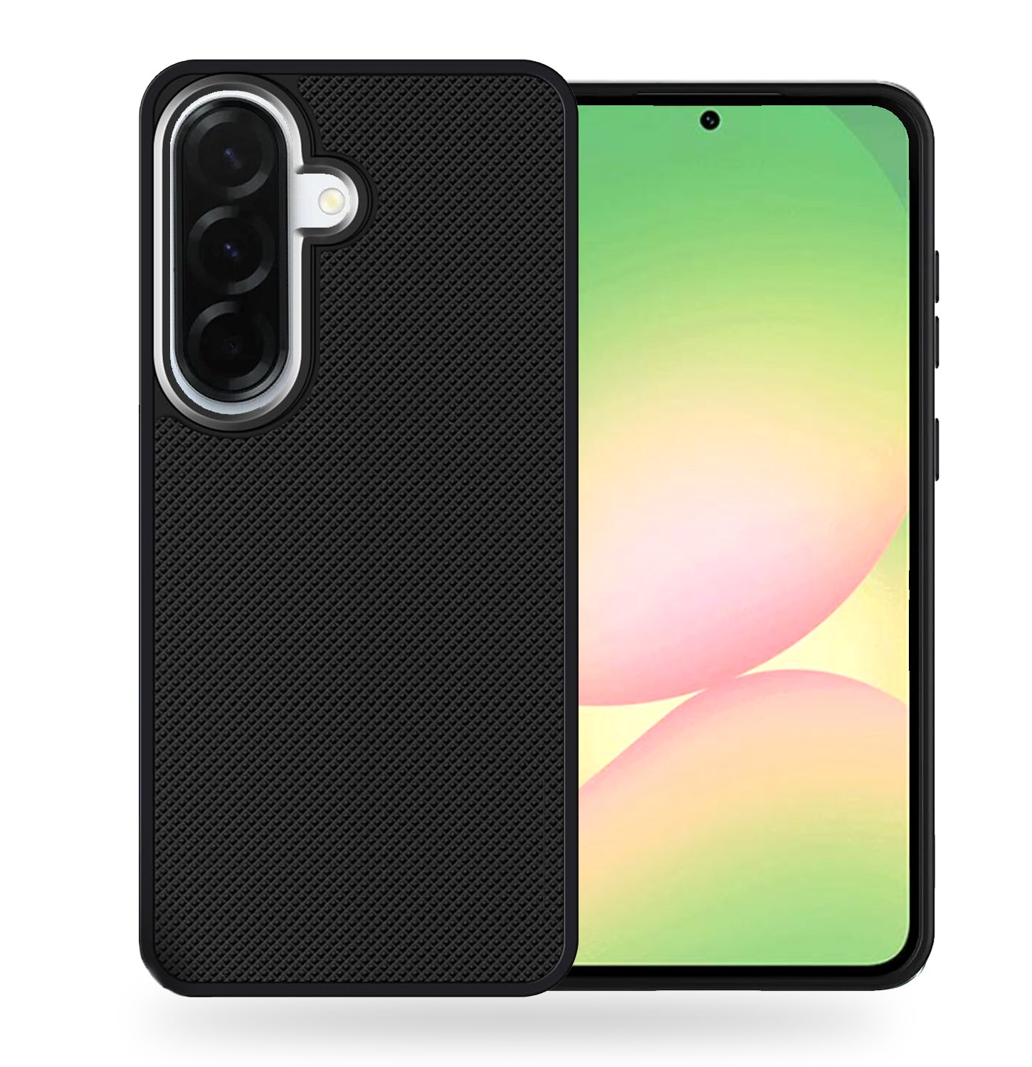 Mobilebies Backcover For Samsung A56 Super Frosted Shield Case With Salient Dots Case