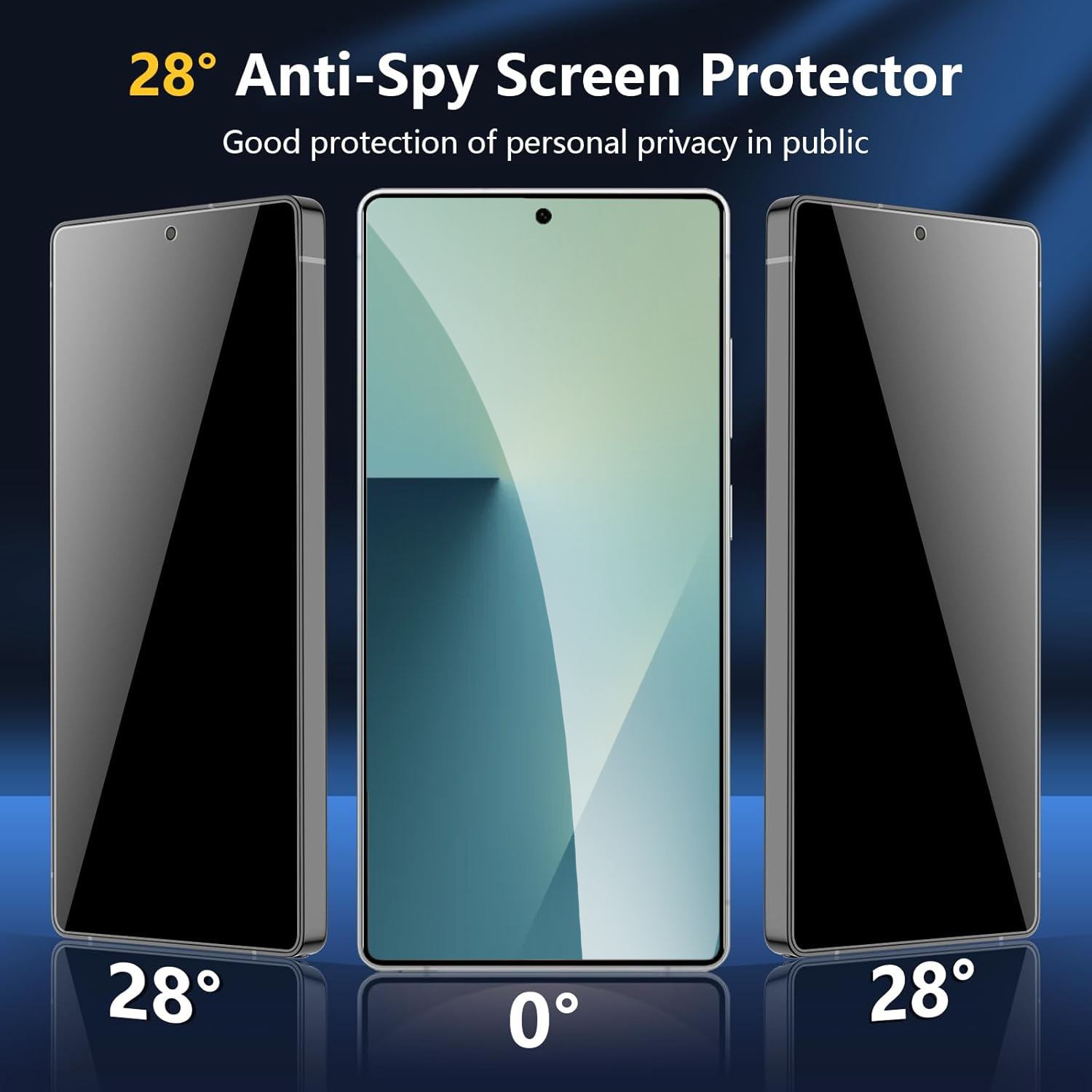 Mobilebies Samsung Z Fold 7 Privacy Tempered Glass Screen Protector Guard