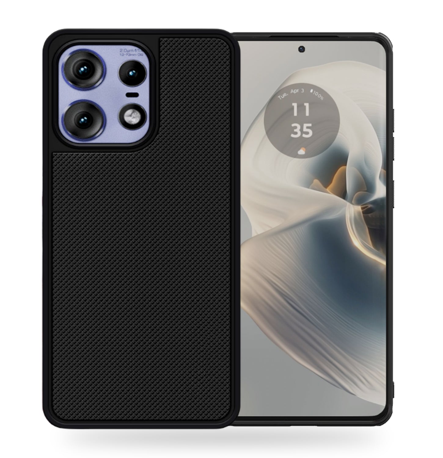 Mobilebies Backcover For Moto Edge 50 Pro Super Frosted Shield Case With Salient Dots Case Main image