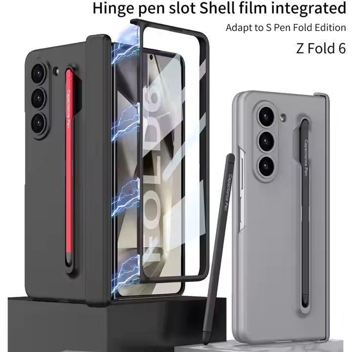 Samsung Galaxy Z Fold 6 SPen Slot Case With Magnetic hinges