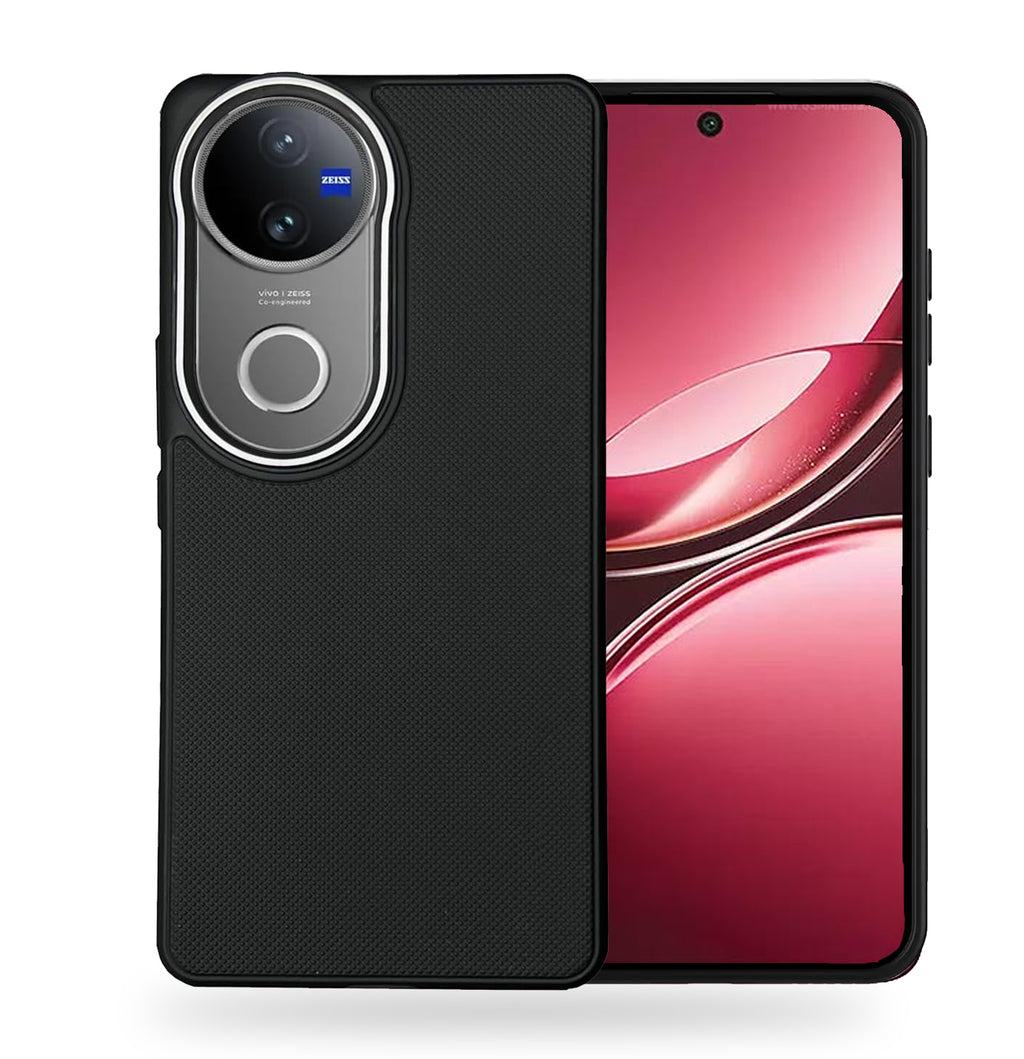 Mobilebies Backcover For VIVO V50 Super Frosted Shield Case With Salient Dots Case