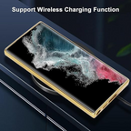 Samsung Galaxy S25 Ultra Lion Print With Soft Electroplated Edges Cases