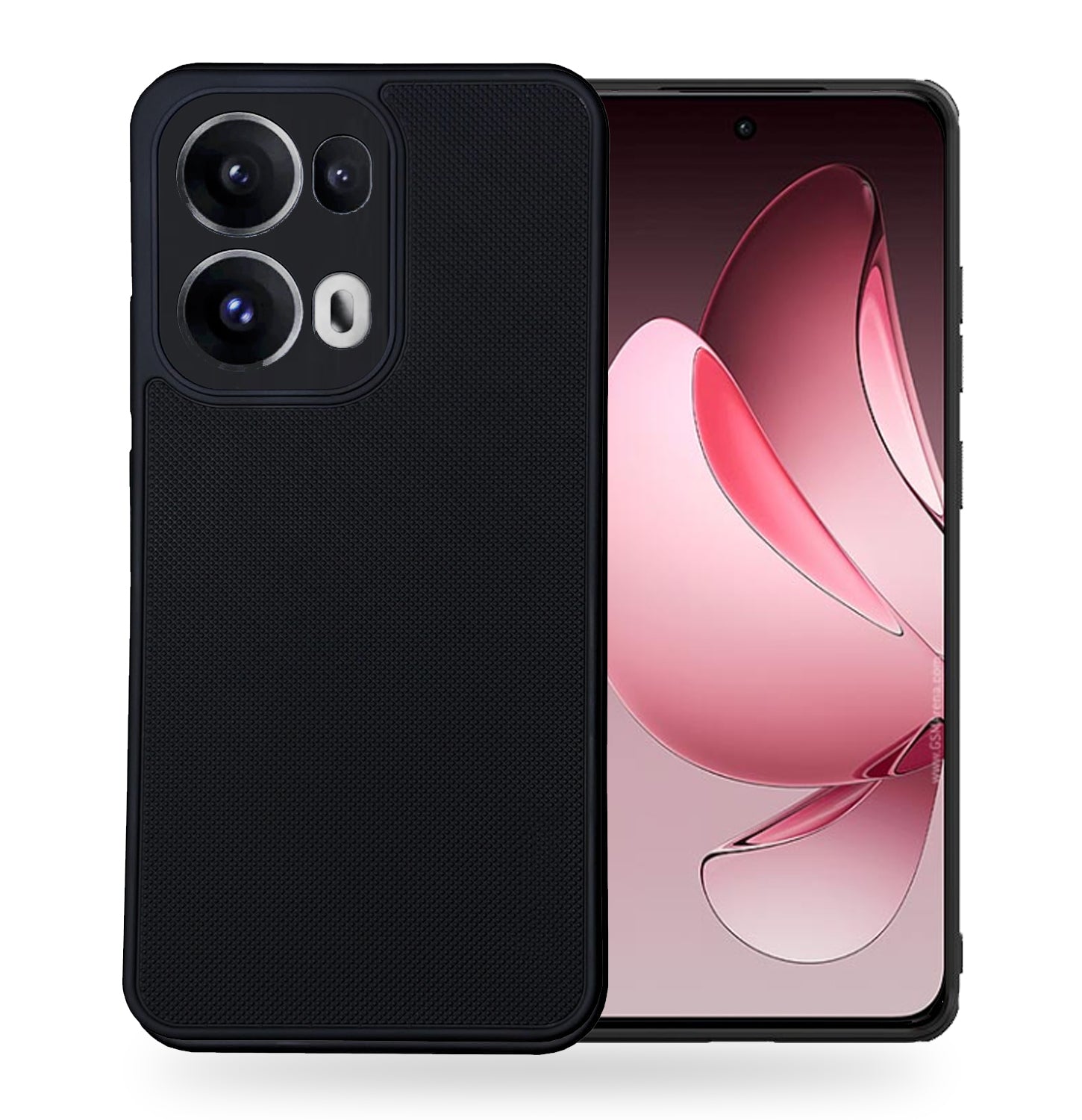Mobilebies Backcover For Oppo Reno 13 Pro Super Frosted Shield Case With Salient Dots Case Main image