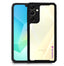 Mobilebies Backcover For Samsung A16 Rigid Armor Transparent Black Border Case