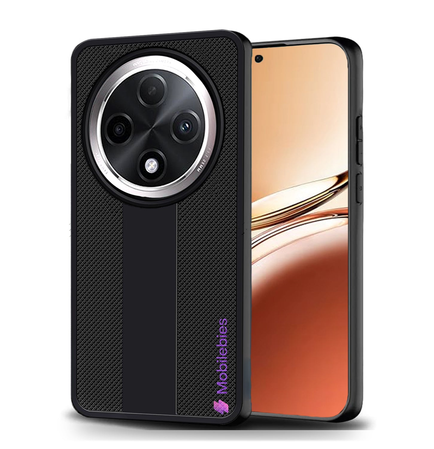 Mobilebies Backcover For Oppo F27 Pro Plus Super Frosted Shield Case With Salient Dots Case