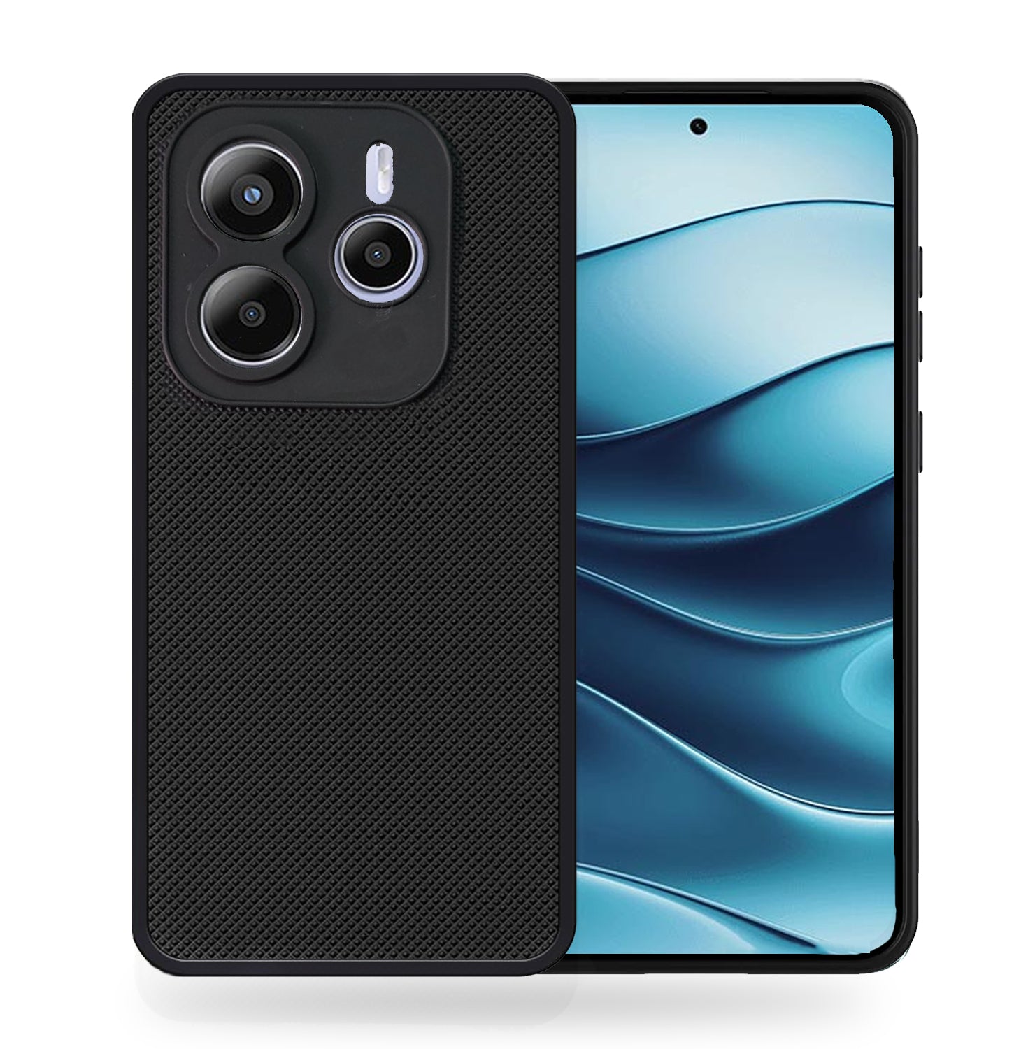 Mobilebies Backcover For Redmi Note 14 Super Frosted Shield Case With Salient Dots Case Main image