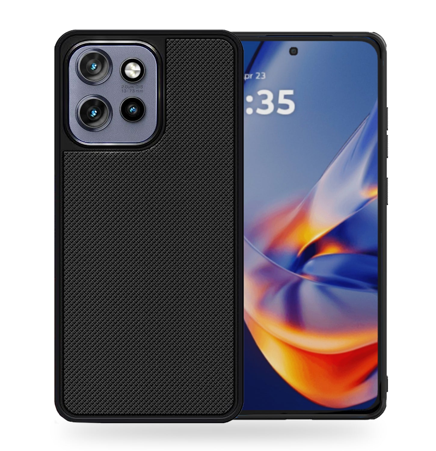 Mobilebies Backcover For Moto Edge 50 Neo Super Frosted Shield Case With Salient Dots Case Main image