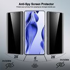 Mobilebies Realme 15 Pro Advanced HD+ UV Privacy Tempered Glass Screen Protector Guard