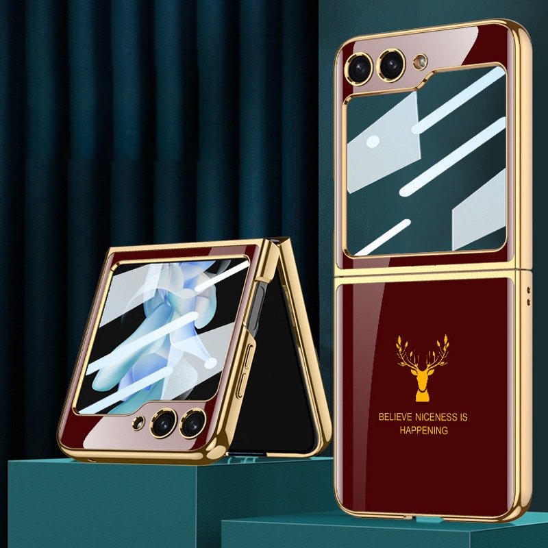Samsung Galaxy Z Flip 5 GKK Deer Glass Case Main image