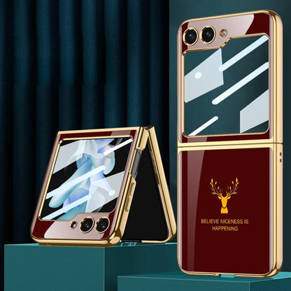 Samsung Galaxy Z Flip 5 GKK Deer Glass Case