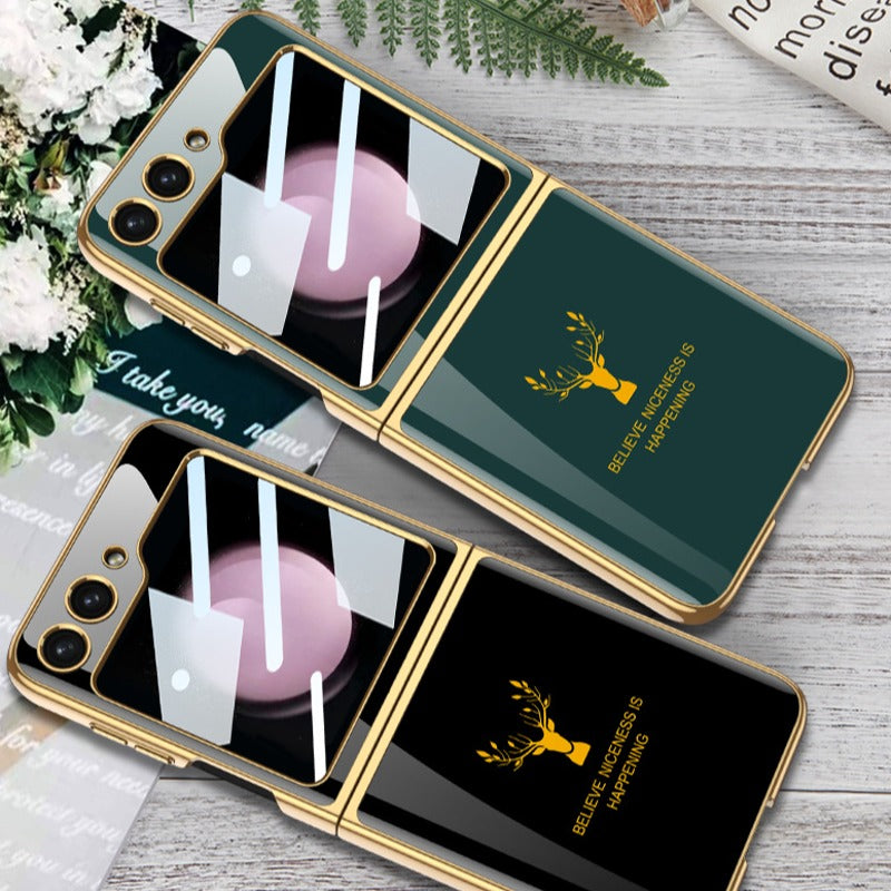 Samsung Galaxy Z Flip 5 GKK Deer Glass Case