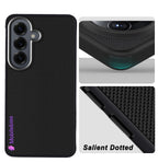 Mobilebies Backcover For Samsung M35 Super Frosted Shield Case With Salient Dots Case