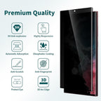 Samsung Galaxy S24 Ultra Privacy Screen Protector Tempered Glass