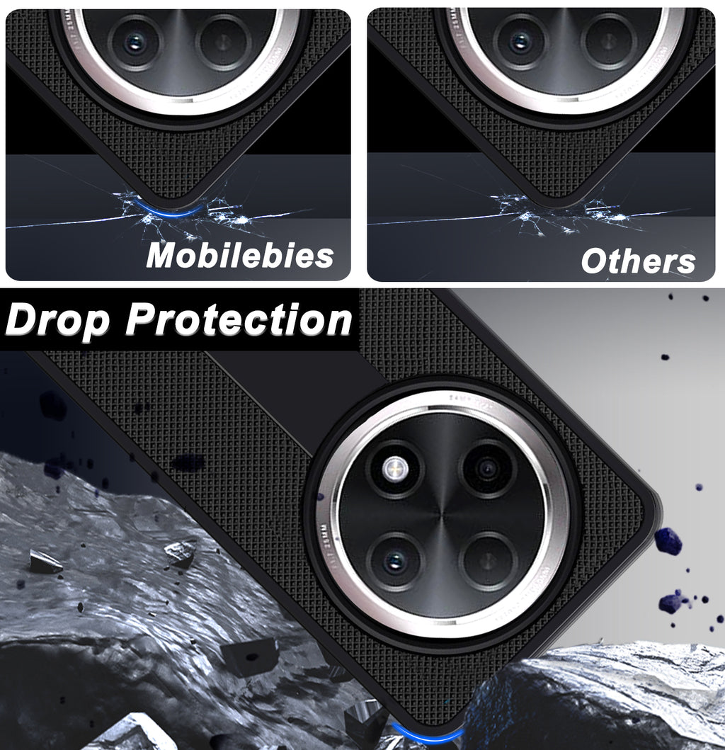 Mobilebies Backcover For Oppo F27 Pro Plus Super Frosted Shield Case With Salient Dots Case
