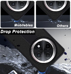 Mobilebies Backcover For Oppo F27 Pro Plus Super Frosted Shield Case With Salient Dots Case