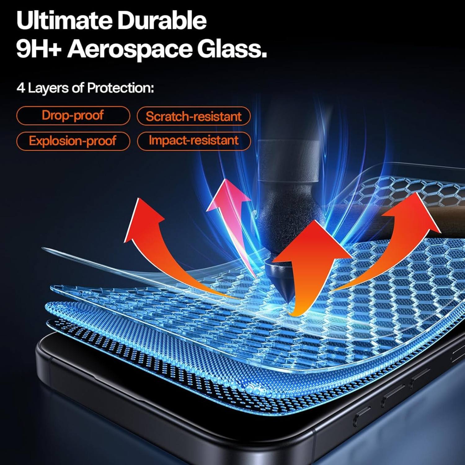 Tempered Glass for iPhone 17 Pro Max Premium Screen Protector Guard Secondary image