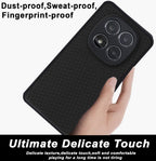 Mobilebies Backcover For Redmi Note 14 Pro Super Frosted Shield Case With Salient Dots Case