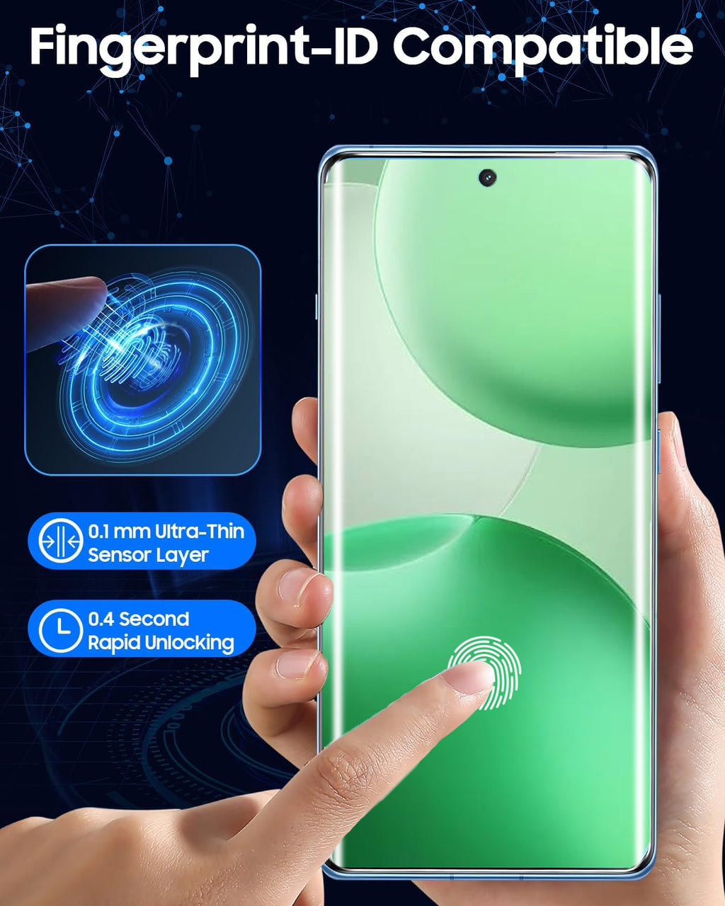 Tecno Camon 50 Ultra Advanced HD+ UV Glass Screen Protector
