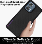 Mobilebies Backcover For Moto Edge 50 Fusion Super Frosted Shield Case With Salient Dots Case