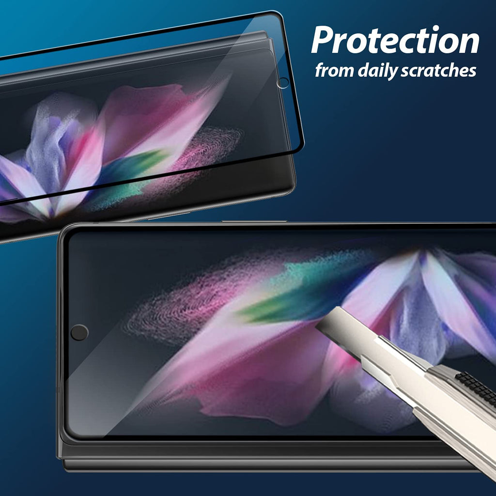 Samsung Z Fold 3 Full Glue Screen Protector Tempered Glass