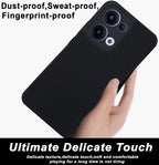 Mobilebies Backcover For Oppo Reno 13 Super Frosted Shield Case With Salient Dots Case