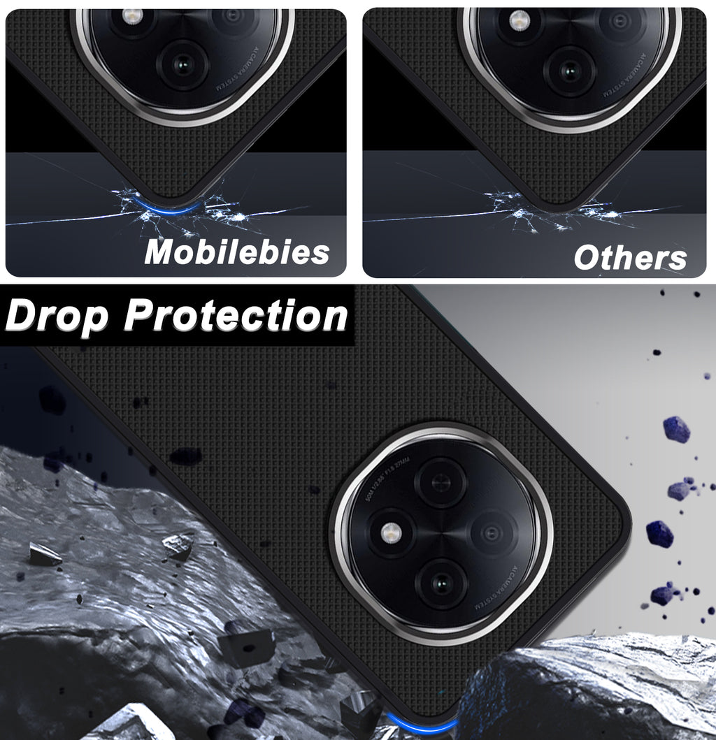Mobilebies Backcover For Oppo F29 Pro Super Frosted Shield Case With Salient Dots Case