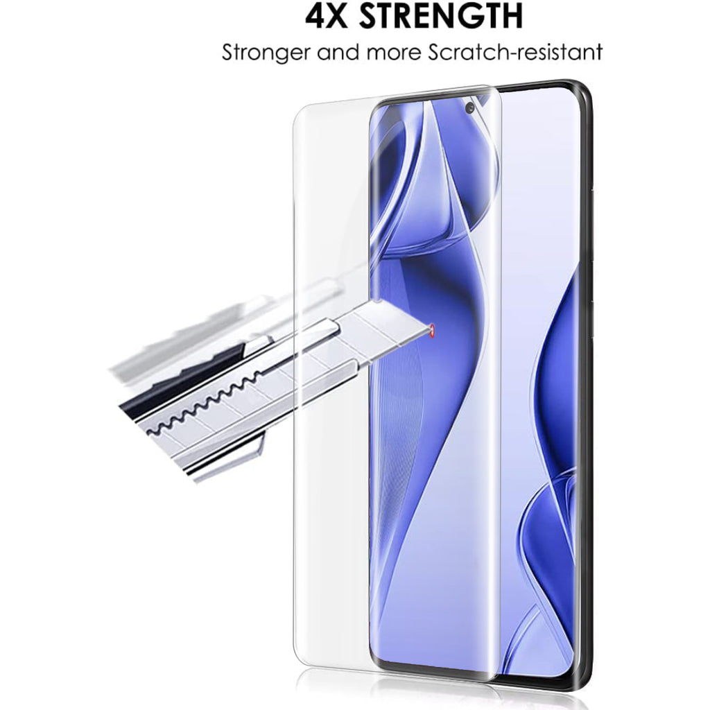 Tempered Glass For Vivo V50e Premium HD+ UV Glass Screen Protector Guard