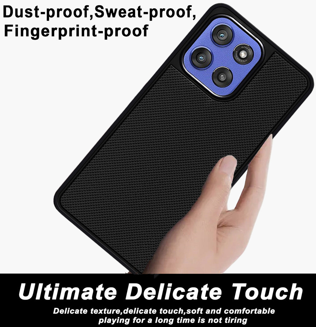 Mobilebies Backcover For Motorola Edge 60 Stylus Super Frosted Shield Case With Salient Dots Case