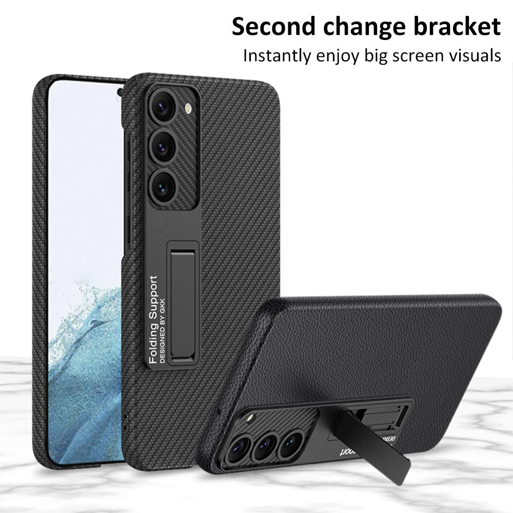 Samsung S24 Gkk Ultra Thin Leather Bracket Stand Mobile Phone Case Secondary image