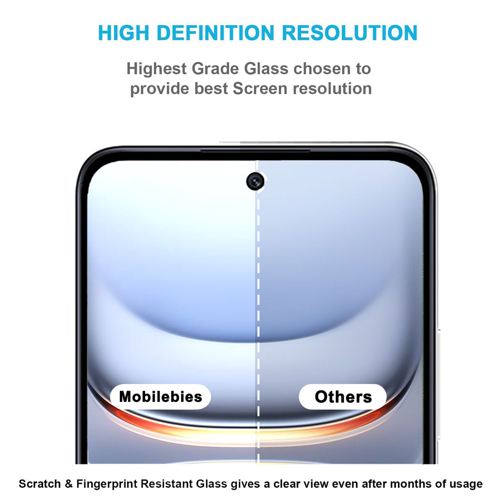 Tempered Glass for iQOO 13 Premium Screen Protector Guard