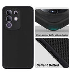 Mobilebies Backcover For iQOO Z10X Super Frosted Shield Case With Salient Dots Case