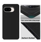 Mobilebies Backcover For Google Pixel 9A Super Frosted Shield Case With Salient Dots Case
