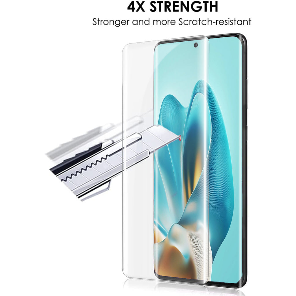 Tempered Glass For Motorola Edge 60 Fusion Premium HD+ UV Glass Screen Protector Guard
