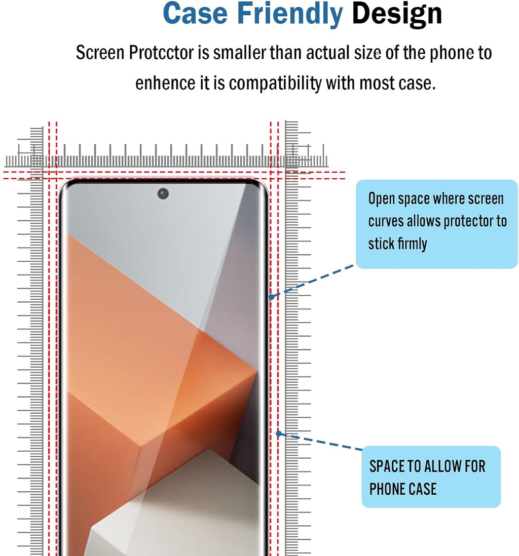 Xiaomi Redmi Note 13 Pro Plus Advanced UV Screen Protector Tempered Glass