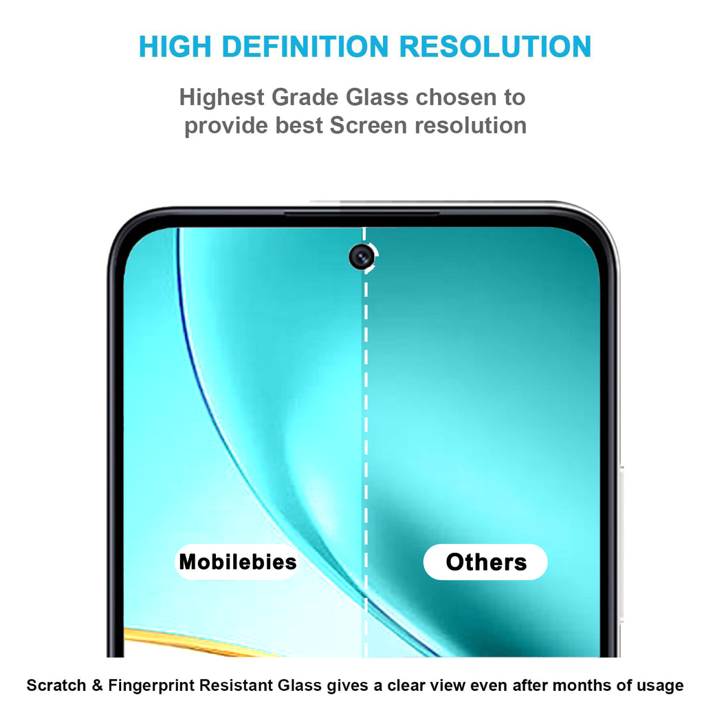 Tempered Glass for Realme 14T Premium Screen Protector Guard