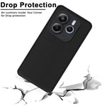 Mobilebies Backcover For Redmi Note 14 Super Frosted Shield Case With Salient Dots Case
