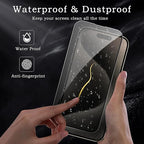 2 Pack Privacy Tempered Glass & 2 Camera protector for IPhone 15 Pro Premium Screen Protector Guard & Camera Lenns Protecor