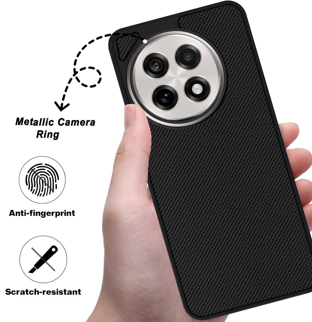 Mobilebies Backcover For Oneplus 13R Super Frosted Shield Case With Salient Dots Case