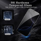 2 Pack Privacy Tempered Glass & 2 Camera protector for IPhone 17 Pro Premium Screen Protector Guard & Camera Lenns Protecor