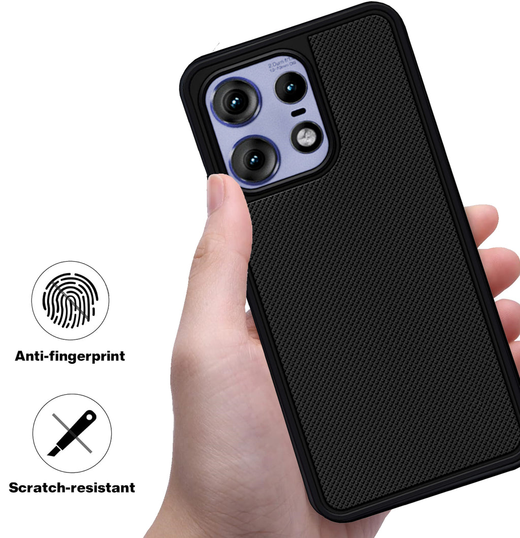 Mobilebies Backcover For Moto Edge 50 Pro Super Frosted Shield Case With Salient Dots Case