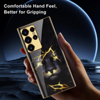 Samsung Galaxy S25 Ultra Lion Print With Soft Electroplated Edges Cases