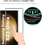 Samsung Galaxy S23 Ultra Full Glue Curved Screen Protector Tempered Glass