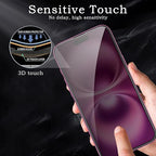 2 Pack Privacy Tempered Glass & 2 Camera protector for IPhone 16 Plus Premium Screen Protector Guard & Camera Lenns Protecor